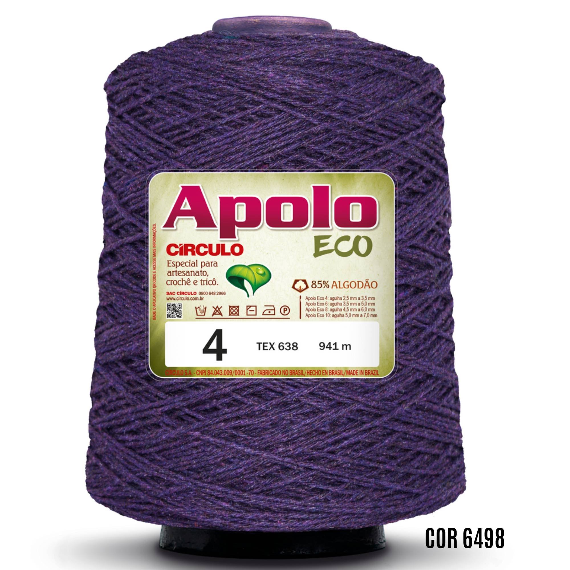 Barbante Apolo Eco N°4 600g - Circulo - Armarinho Unibel