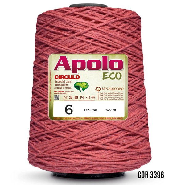 Barbante Apolo Eco N°6 600g - Circulo -Armarinho Unibel