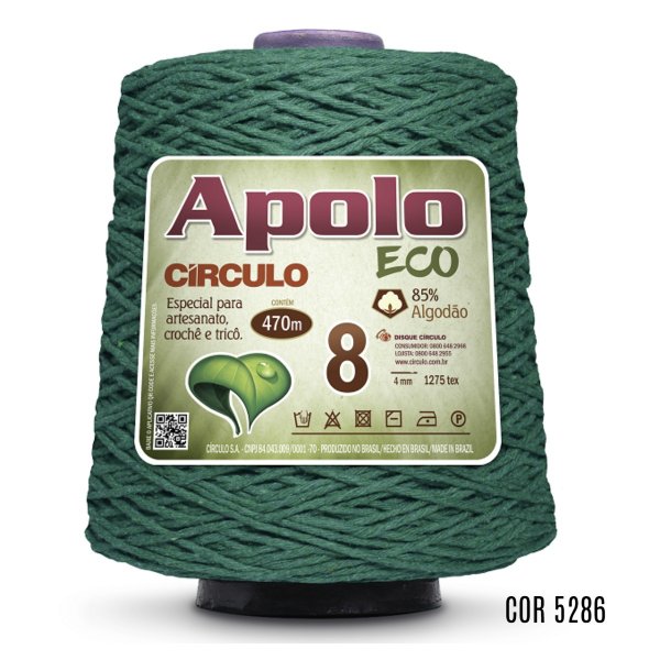 Barbante Apolo Eco N°8 600g - Circulo