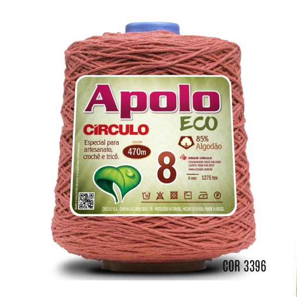 Barbante Apolo Eco N°8 600g - Circulo