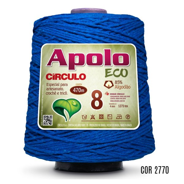 Barbante Apolo Eco N°8 600g - Circulo