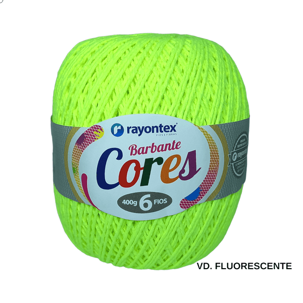 Barbante Cores Rayontex N° 06 400g - Rayontex - Armarinho Unibel